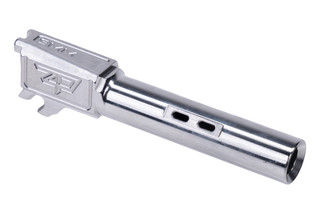 Zaffiri Precision P365XL 9mm Ported Barrel has an engraved "ZP" logo